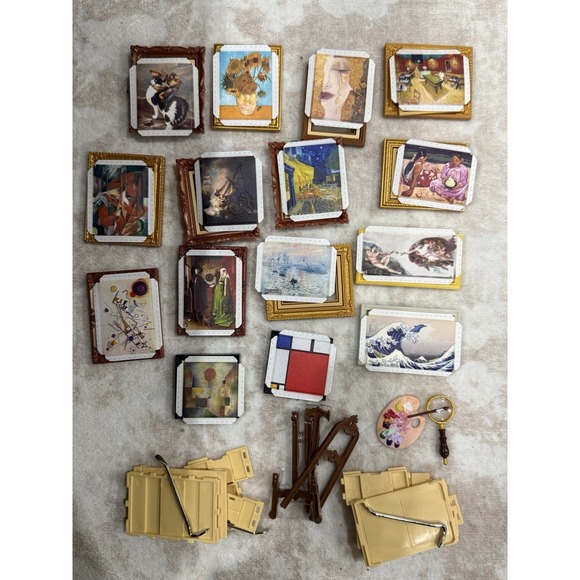 Masterpieces Other - NEW Zuru Mini Brands Create Masterpieces LOT - Michelangelo And More